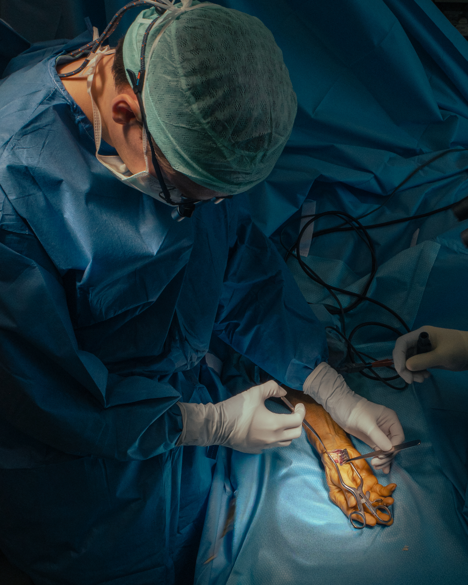 3 months in an orthopedic surgery room